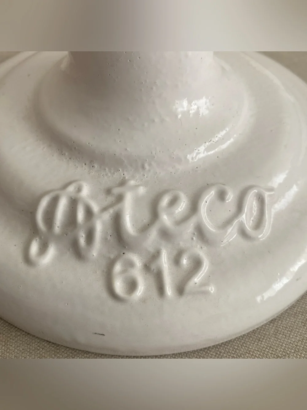 VTG Ateco 612 Cake Decorating Display Stand (ONLY) Made of Enameled Cast Iron